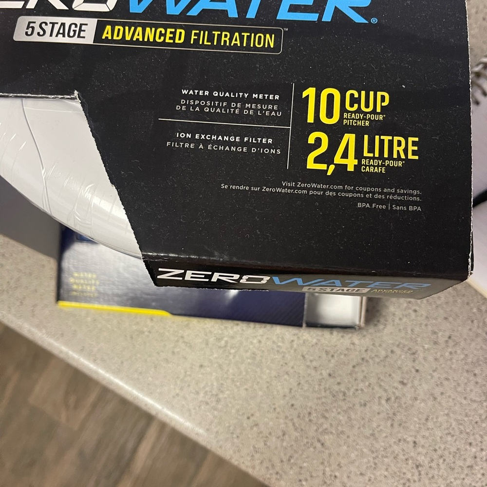 Brand new unopened, zero water – water purifier